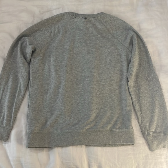 Lucky Brand Gray Sweatshirt with Draped Front sz XS - Picture 2 of 8